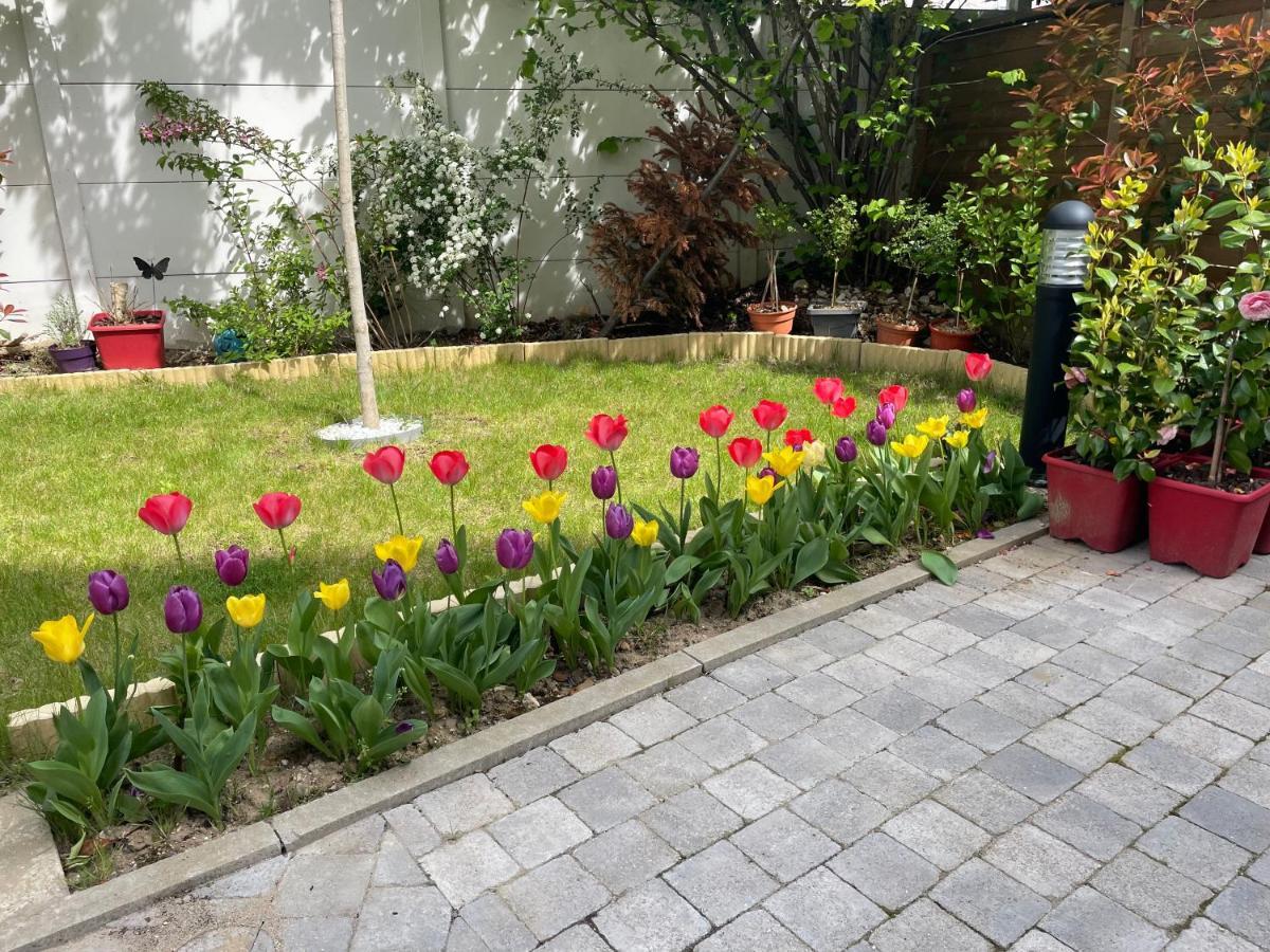 Duplex Neuf 90 M2 - 3 Chambres, Avec Jardin A Sartrouville Kültér fotó