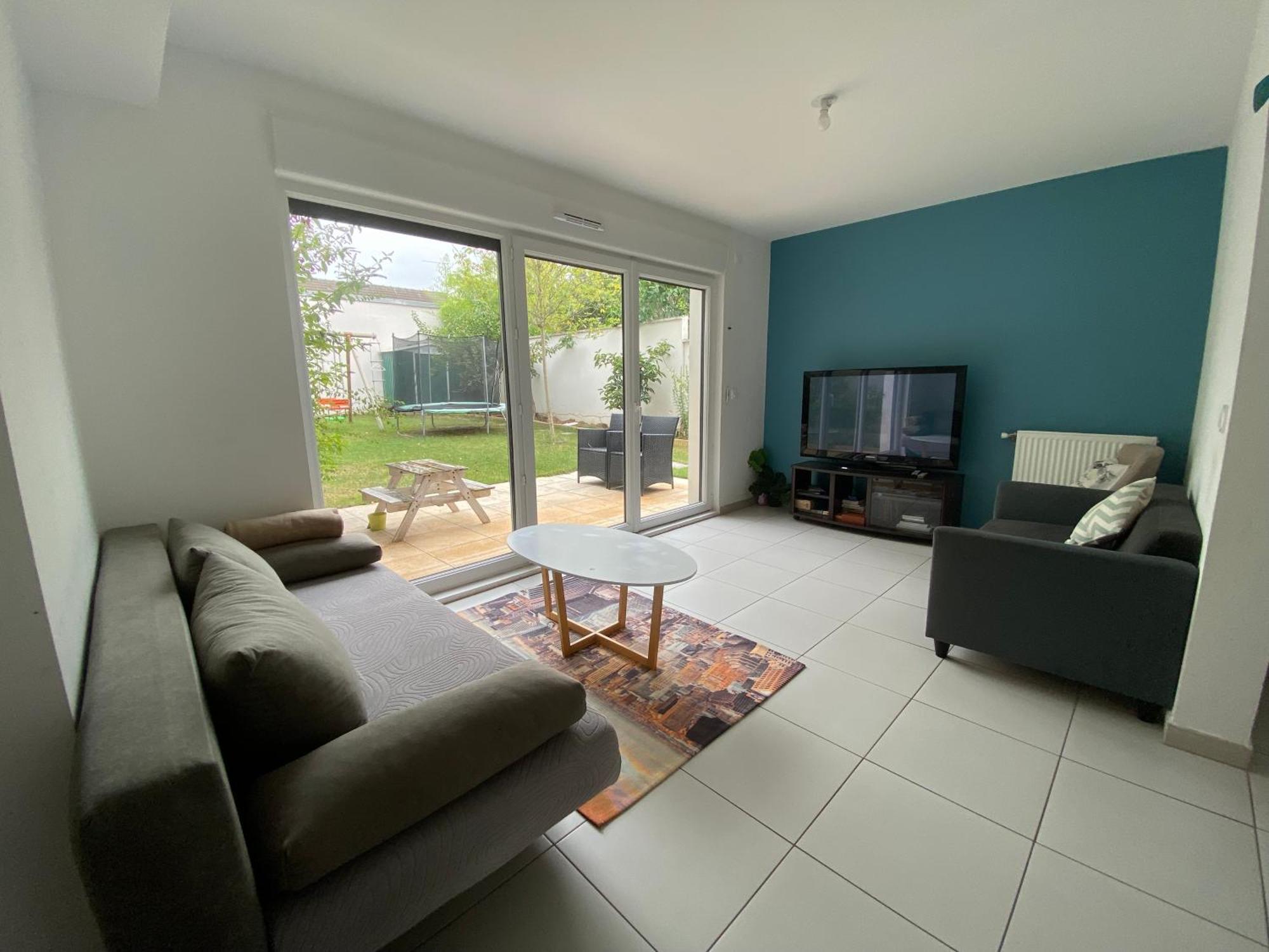 Duplex Neuf 90 M2 - 3 Chambres, Avec Jardin A Sartrouville Kültér fotó